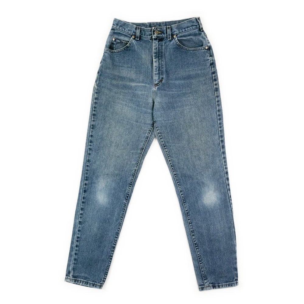Vintage Lee high-waist tapered leg mom jean size 10